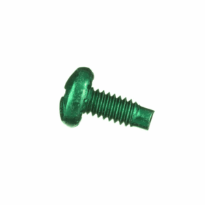 Tornillo de Unión a Tierra, #12-24 x 1/2, Color Verde, Bolsa de 100 Piezas  RGTBSG-C