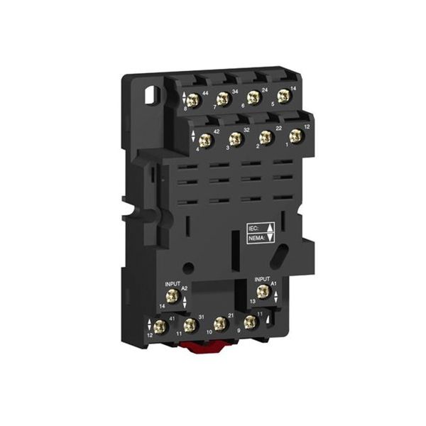 ENCHUFE DE RELÉ, 16 A, 25 V CA. RPZF4 SCHNEIDER ELECTRIC