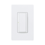 Switch on/off  RRD-8S-DV-WH de doble voltaje, un solo polo 120V/, 8A/, 1/10HP 3A en motores, apaga y enciende iluminación ó motor, NO requiere cable neutro.: RRD8SDVWH