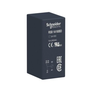 RELE ENCHUFABLE, 16 A, 24 V CA. RSB1A160BD SCHNEIDER ELECTRIC