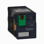 Relé de miniatura, enchufable, Zelio RXM, 2 CA, 230 V CA. RXM2AB1P7 Schneider Electric  RXM2AB1P7
