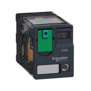 RELEVADOR MINIATURA ENCHUFABLE, 10A, 24V CC. RXM3AB2BD SCHNEIDER ELECTRIC