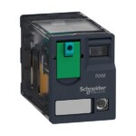 Relevador miniatura enchufable, 6A, 24V DC. RXM4AB2BD Schneider Electric  RXM4AB2BD