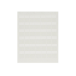 Paquete de Hojas con 2500 Etiquetas de Identificación Auto-laminadas para Impresora Láser/Inyección de Tinta, para Cables de 4.1 a 8.1 mm de Diámetro (10 - 6 AWG), Color Blanco  S100X150YAJ
