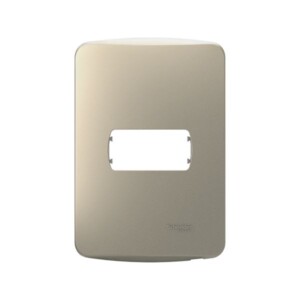 PLACA DE 1 MÓDULO + SOPORTE, SALSA GOLD, S3D27210 SCHNEIDER ELECTRIC