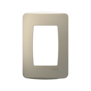 PLACA DUPLEX SIN SOPORTE, SALSA GOLD, S3D77140 SCHNEIDER ELECTRIC