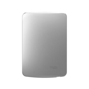 PLACA CIEGA + SOPORTE SALSA SILVER S3P27200 SCHNEIDER ELECTRIC