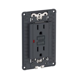 TOMA DÚPLEX, 2 POLOS, GRAFITO. S70327094 SCHNEIDER ELECTRIC