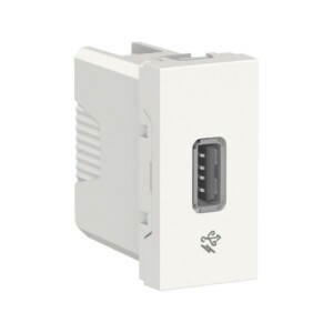 CONTACTO USB, 1 MÓDULO, CHARGE 2.0, 1 A, S70547004 SCHNEIDER ELECTRIC