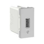 CONTACTO USB, 1 MÓDULO, CHARGE 2.0, 1 A, S70547074 SCHNEIDER ELECTRIC