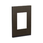 PLACA DE MADERA, 3 MÓDULOS, ORION WENGUE, S734103839 SCHNEIDER ELECTRIC