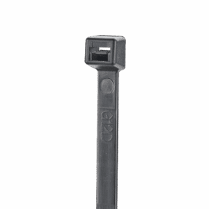 Cincho de Nylon 6.6 StrongHold™,  200mm  largo x 2.5mm ancho, Color Negro, Exterior Resistente a Rayos UV, Paquete de 100pz  S8-18-C0