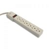 SUPRESOR DE PICOS 550J, 6 CONTACTOS, RESET SWITCH, CABLE DE 45 CM CALIBRE 16AWG, 2 PUERTOS USB 1A SBSS-550J6USB | Rogelio Chavarria