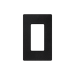 Placa de pared 1 espacio, para atenuador (dimmer), apagador ó control remoto inalámbrico LUTRON.: SC1MN