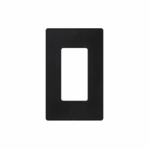 Placa de pared 1 espacio, para atenuador (dimmer), apagador ó control remoto inalámbrico LUTRON.: SC1MN