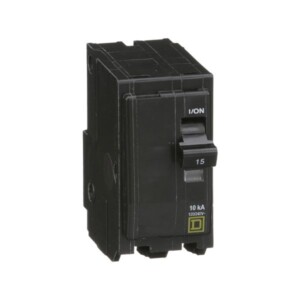 INTERRUPTOR TERMOMAGNETICO SINGABINETE 2P 15A 240V             QO215