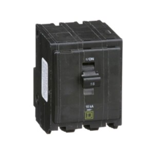 INTERRUPTOR TERMOMAGNÉTICO, 3 POLOS, 15 A, QO315 SCHNEIDER ELECTRIC
