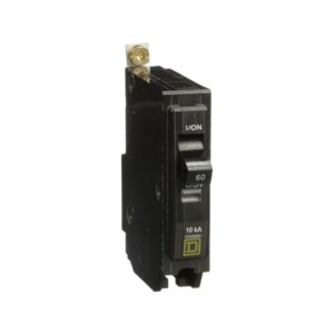 PASTILLA INTERRUPTOR TERMOMAGNÉTICO QOB, 1 POLO, 60A, QOB160 SCHNEIDER ELECTRIC
