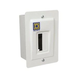 CENTRO DE CARGA QOD, ZAPATAS PRINCIPALES, 50A, MONOFÁSICO, 3 HILOS, 2 ESPACIOS, QOD2FB SCHNEIDER ELECTRIC