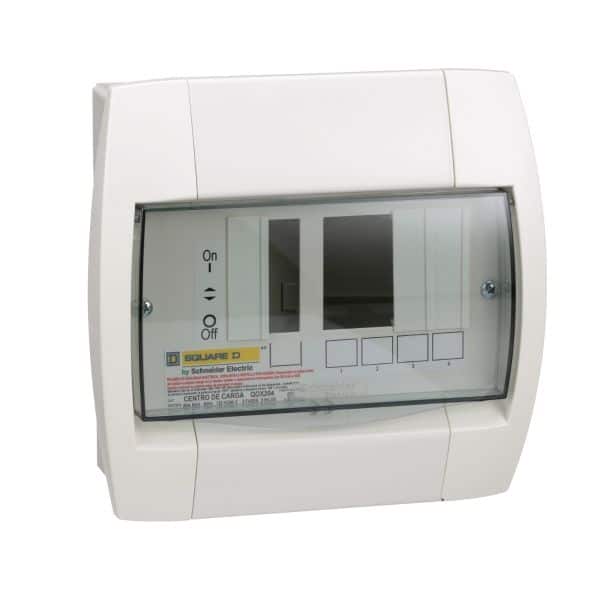 CENTRO DE CARGA - QOX - 60A 1F, 3H, 120/240V - 10KA - 6SP -