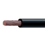 (SLY304) Cable de Cobre Recubierto THW-LS Calibre 10 AWG 19 Hilos Color negro (Venta por Metro): SLY-304-BLK