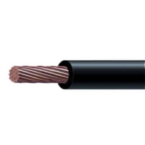 (SLY304) Cable de Cobre Recubierto THW-LS Calibre 10 AWG 19 Hilos Color negro (Venta por Metro): SLY-304-BLK