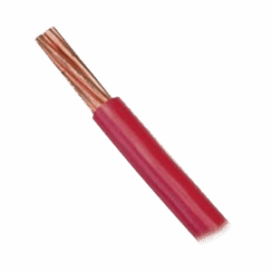 Venta por metro / Cable Eléctrico de Cobre / Recubierto THW-LS / Calibre 14 AWG / 19 Hilos / Color Rojo.: SLY312RED