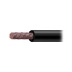 Cable Eléctrico de Cobre Recubierto THW-LS Calibre 4/0 AWG 19 Hilos Color Negro (100 metros).: SLY-349-BLK/100
