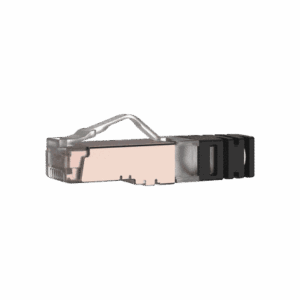 Plug RJ45 Cat6 Blindado, Para Cable Calibre 24-26 AWG, Chapado en Oro de 50 micras, Paquete de 100 piezas  SPS688-C