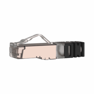 Plug RJ45 Cat6A Blindado, Para Cable Calibre 23-24 AWG, Chapado en Oro de 50 micras, Paquete de 100 piezas  SPS6X88-C