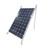 Montaje de Piso para 1 Módulo Solar (Ver compatibilidad). Galvanizado Electrolítico. SSF-GV2