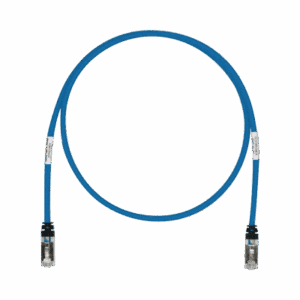 Patch Cord Cat6A, Blindado S/FTP, CM/LS0H, 10ft, Color Azul  STP6X10BU
