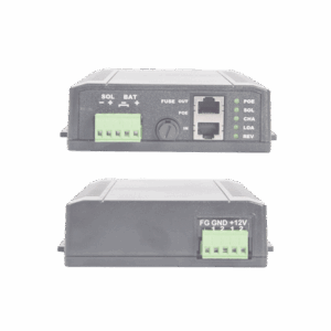 Controlador Solar POE, Entrada 12 Vcd Hasta un Panel Solar de 125 Watts, Salida PoE Pasivo en 24 Vcd Hasta 20 Watts Máximo. SYSPOE1224