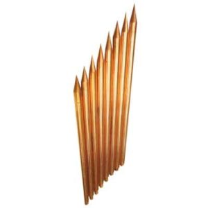 Varilla de Acero con Recubrimiento de Cobre Diámetro 1/2" de 1.5 m de Largo (1 Pieza).: TG-VAR-1512