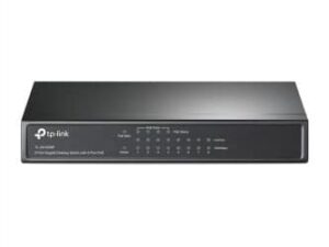 Switch TP-Link Gigabit Ethernet TL-SG1008P, 8 Puertos10/100/1000Mbps (4x PoE+), 16Gbit/s, 4.000 Entradas