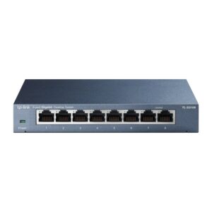 Switch TP-Link Gigabit Ethernet TL-SG105, 5 Puertos 10/100/1000Mbps, 10 Gbit/s, 2.000 Entradas