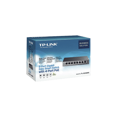 TL-SG108PE, Switch Inteligente PoE 802.3af, 8 x GigaEth, 56w | Humberto Chacon TL-SG108PE, Switch Inteligente PoE 802.3af, 8 x GigaEth, 56w