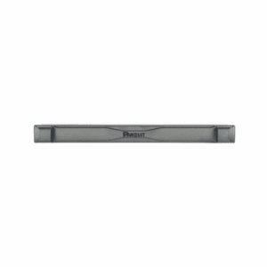 Tapa Ciega Estándar de 19in, Compatible con Racks con Rieles de Orificio Cuadrado, Instalación sin Herramienta, Plano, 1 UR, Color Negro  TLBP1S-V