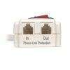 SUPRESOR DE PICOS TRIPP-LITE TLP604TEL CON 6 CONT. C/PROTECION TEL.FAX,MODEM, CABLE 1.22 M ( 4 PIES), 790 JOULES, GABINETE GRIS CLARO. : (ER) | Humberto Chacon