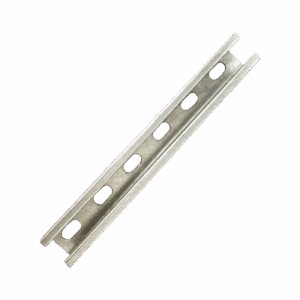 Unicanal Perforado, 4x4, 3000 mm, acabado Galvanizado por inmersión en caliente  UNP-4X4-U10-GAC