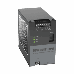 UPS Industrial de 100 Watts, 24 Vcd de Entrada, Instalación en Riel DIN Estándar de 35mm, Temperatura de operación de -40 a 60 ºC UPS00100DC