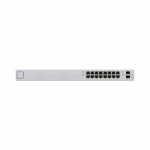 US-16-150W, Switch UniFi, 16 x GigaEth y 2 SFP. PoE Pasivo 24v y 802.3at/af, 150W