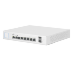 US-8-150W, Switch UniFi, 8 x GigaEth y 2 SFP, PoE Pasivo 24v y 802.3at/af, 150W