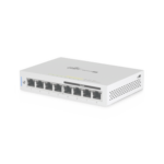 US-8-60W, Switch UniFi, 8 x GigaEth, PoE Pasivo 48v o 802.3at/af en 4 puertos, 60W
