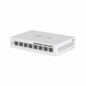 US-8-60W, Switch UniFi, 8 x GigaEth, PoE Pasivo 48v o 802.3at/af en 4 puertos, 60W
