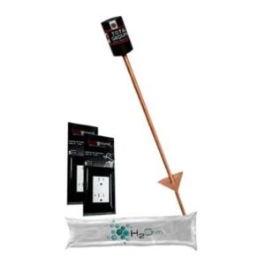 Kit de Tierra Física brinda un camino para la descarga de la energía no deseada y referencia de potencial para un voltaje estable.