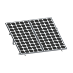Montaje para Panel Solar, Riel "8" de 2700mm para Módulos con Espesor de 35mm, Velocidad de Viento Máx. 136km/h   VEKTOR8R2700