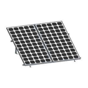 Montaje para Panel Solar, Riel "8" de 2700mm para Módulos con Espesor de 35mm, Velocidad de Viento Máx. 136km/h   VEKTOR8R2700