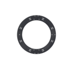 Raqueta de Almacenamiento y Gestión de Holgura Para Cables, de 24 in de Diámetro, Instalación en Pared o en Rack, Incluye 8 Cintas de Contacto de 12 in, Color Negro    WMFS24