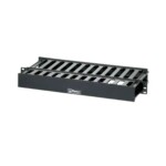 Organizador de Cables Horizontal PatchLink, Doble (Frontal y Posterior), Para Rack de 19in, 1UR  WMPSE